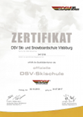 DSV Zertifikat